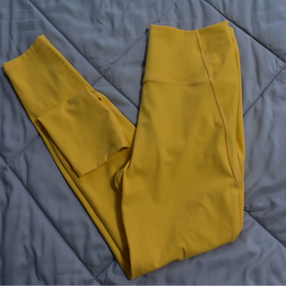 Yellow Ryderwear Sola High Waisted Leggings
